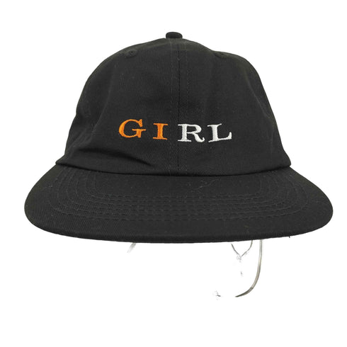 GIRL SKATEBOARD SERIF SNAPBACK メンズ