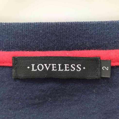 ラブレス LOVELESS シャツレイヤードデザインs/s Tシャツ メンズ 2
