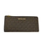 マイケルコース Michael Kors JET SET TRAVEL モノグラムラウンドジップロングウォレット レディース