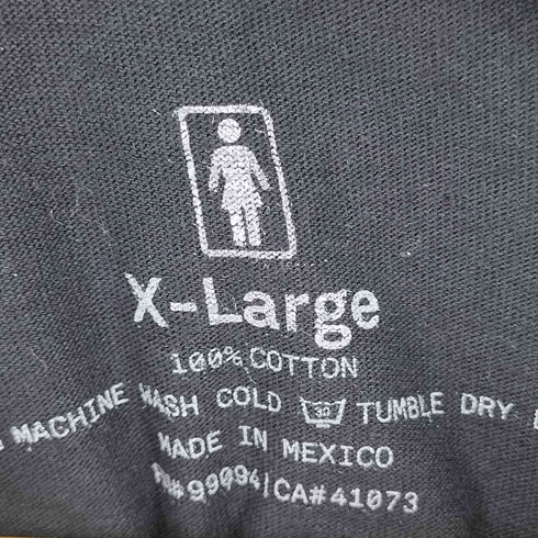 GIRL SKATEBOARD フロントプリント L/S Tシャツ メンズ import:XL
