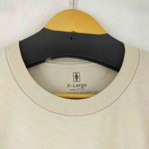 GIRL SKATEBOARD 両面プリント S/S Tシャツ メンズ import:XL