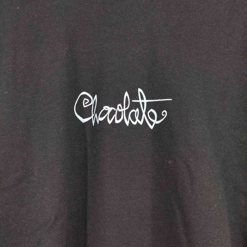 CHOCOLATE フロントプリント L/S Tシャツ メンズ import:XL