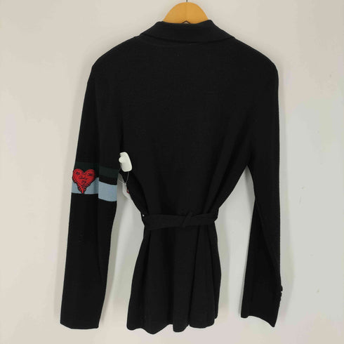 クリスチャンラクロワ Christian Lacroix ワッペン ニットトレンチコート メンズ 48