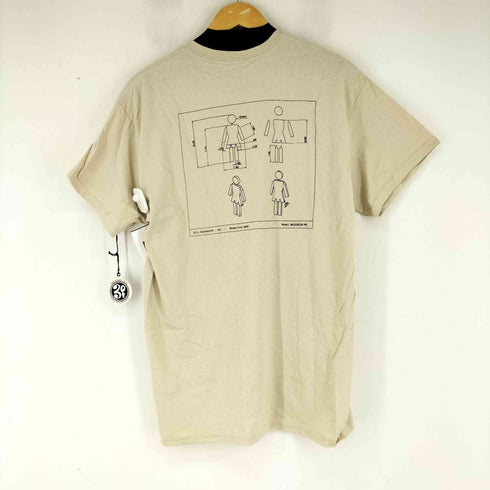GIRL SKATEBOARD 両面プリント S/S Tシャツ メンズ import:M