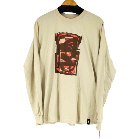 GIRL SKATEBOARD 両面プリント L/S Tシャツ メンズ import:L