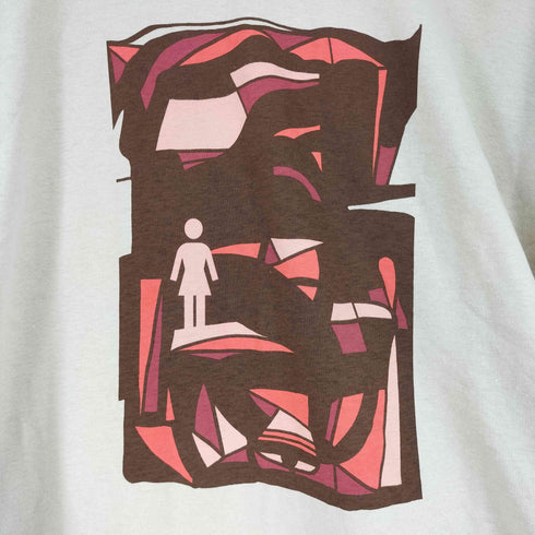 GIRL SKATEBOARD 両面プリント L/S Tシャツ メンズ import:L