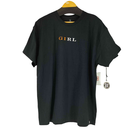 GIRL SKATEBOARD フロントプリント S/S Tシャツ メンズ import:XL