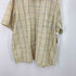 ヴァンヒューゼン VAN HEUSEN 90-00s シアサッカー S/S チェックシャツ メンズ import:XXL