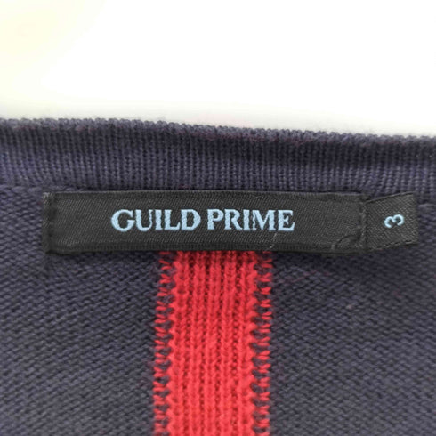 ギルドプライム GUILD PRIME 刺繍ニット メンズ JPN:3
