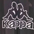 カッパ Kappa 90s ロゴ刺繍 ストライプ メッシュ Vネック Tシャツ メンズ import:M