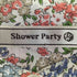シャワーパーティ shower party 花柄 7分袖 バンドカラーシャツ レディース JPN:1
