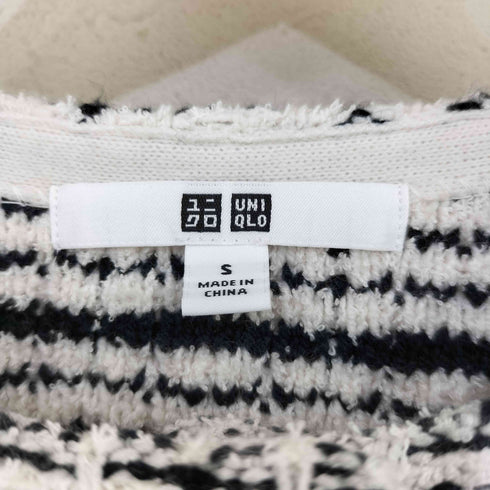 ユニクロ UNIQLO ニットショートジャケット レディース JPN:S