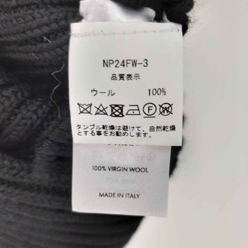 24AW NICCOLO PASQUALETTI イタリア製 VIRGIN WOOL バージンウール アクセサリー ニット ベスト レディース