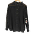 ジャクリーンスミス JACLYN SMITH メキシコ製 紙タグ 花ボタン ドット 総柄 L/S シアー シャツ ブラウス レディース 18W