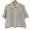 マーガレットハウエル MARGARET HOWELL 23ss コットンリネン ワイドスリーブ ストライプ シャツ レディース FREE