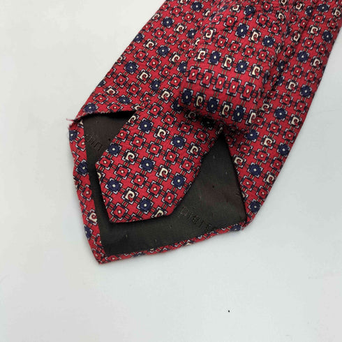 ピエールカルダン pierre cardin イタリア製 総柄 シルク ネクタイ メンズ