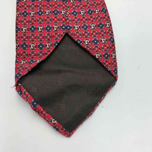 ピエールカルダン pierre cardin イタリア製 総柄 シルク ネクタイ メンズ