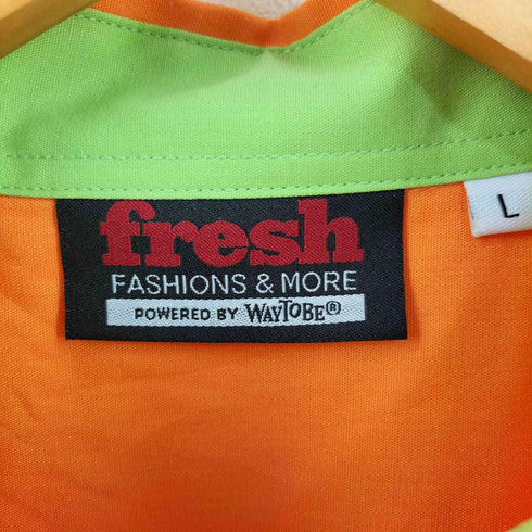 waytobe 企業ロゴ ワークシャツ メンズ import:L