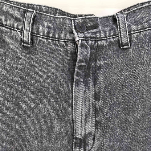 クレイル CLEL M-47 ミリタリー フレア デニムカーゴ パンツ メンズ JPN:L