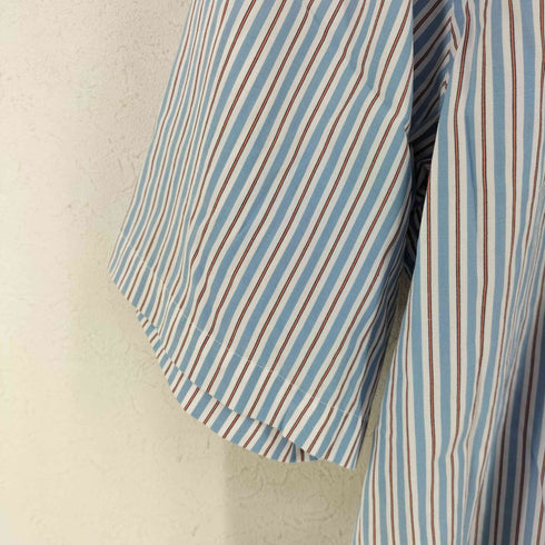 ノーティカ NAUTICA ストライプ S/S BDシャツ メンズ import:XL