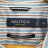 ノーティカ NAUTICA ストライプ S/S BDシャツ メンズ import:XL