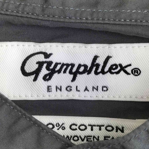 ジムフレックス GYMPHLEX バンドカラーシャツ メンズ 14