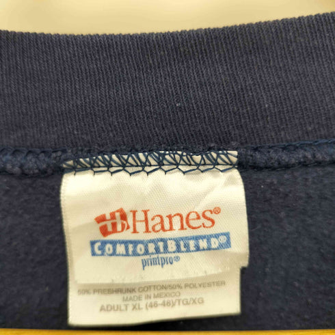 90-00S Hanes ボディ COMFORTBLEND 2枚タグ McDONALD'S アーチ ロゴ プリント スウェット メンズ import:XL