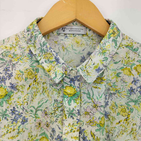 アフタヌーンティーワードローブ AFTERNOONTEA WARDROBE 花柄 比翼シャツ レディース MR
