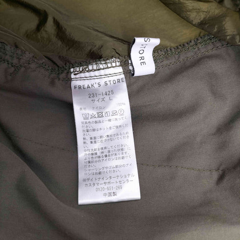 フリークスストア FREAKS STORE 23SS ナイロン カーゴ パンツ メンズ JPN:L
