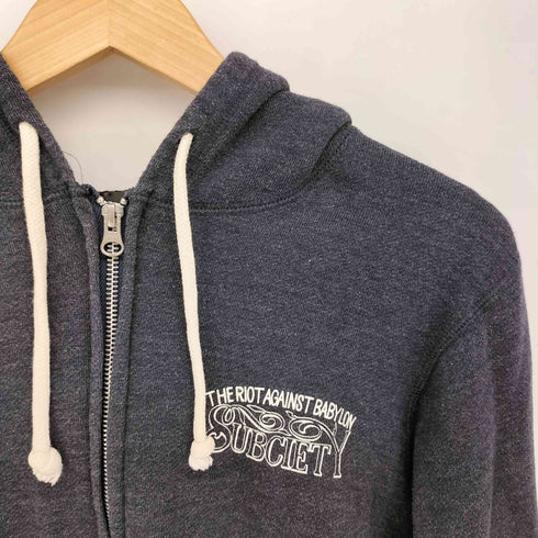 サブサエティ Subciety ダブルジップ ジップアップパーカー メンズ JPN:M