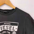 ディーゼル DIESEL テキストプリント クルーネックTシャツ メンズ import:S