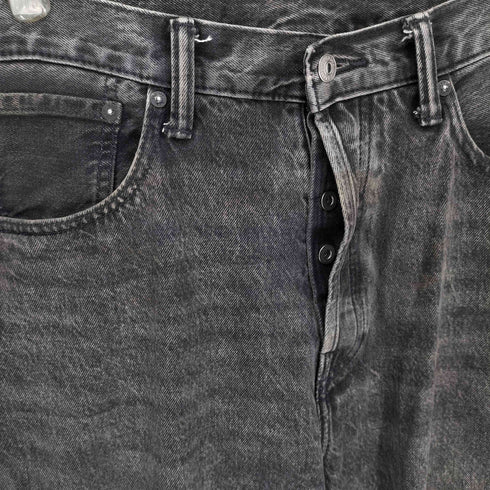ギャップ Gap 24AW 90S LOOSE ORGA WASHED BLACK 5ポケット ボタンフライ デニム パンツ メンズ 34/32