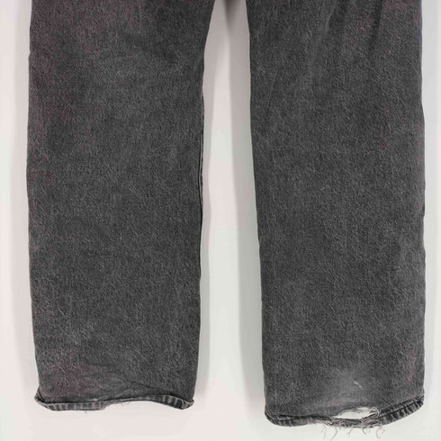 ギャップ Gap 24AW 90S LOOSE ORGA WASHED BLACK 5ポケット ボタンフライ デニム パンツ メンズ 34/32