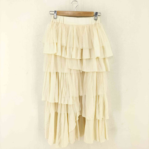 NOTRE emor random hem tulle skirt レディース FREE