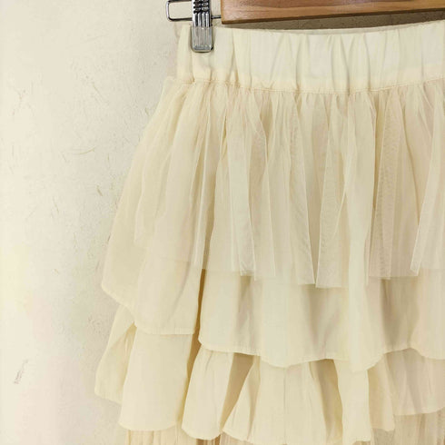 NOTRE emor random hem tulle skirt レディース FREE