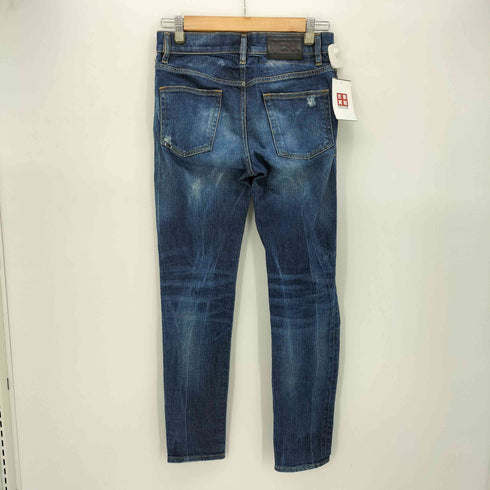 ディーゼル DIESEL D-STRUKT ダメージ スリムデニムパンツ レディース 28