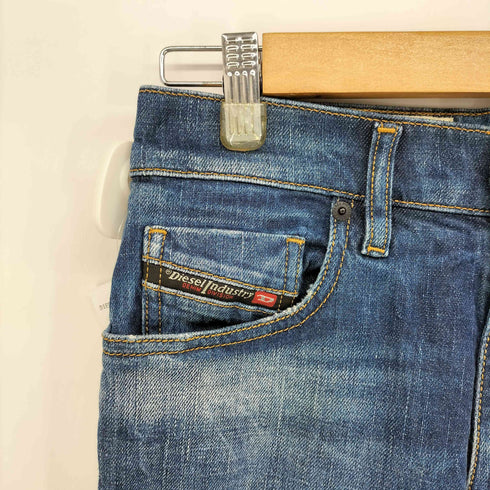 ディーゼル DIESEL D-STRUKT ダメージ スリムデニムパンツ レディース 28