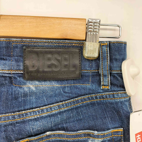 ディーゼル DIESEL D-STRUKT ダメージ スリムデニムパンツ レディース 28