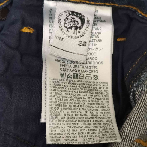 ディーゼル DIESEL D-STRUKT ダメージ スリムデニムパンツ レディース 28