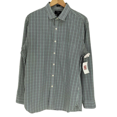 ジェイクルー J.CREW Thompson Thirtings 80's 2-Ply WRINKLE FREE ギンガムチェック ワイドカラー L/S シャツ メンズ import:L