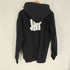 アンディフィーテッド UNDEFEATED 両面 ロゴ プリント ジップアップ パーカー フーディー メンズ import:L