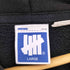 アンディフィーテッド UNDEFEATED 両面 ロゴ プリント ジップアップ パーカー フーディー メンズ import:L