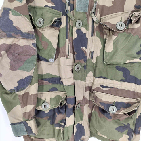 フレンチアーミー FRENCH ARMY 00S フランス陸軍 FELIN 先進歩兵戦闘システム T3M PAUL BOYE CCE カモ 迷彩柄 HBT ノンリップ コンバット ジャケット 2008年製 メンズ