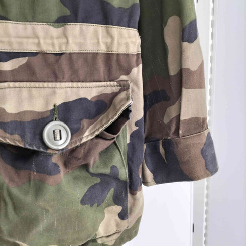 フレンチアーミー FRENCH ARMY 00S フランス陸軍 FELIN 先進歩兵戦闘システム T3M PAUL BOYE CCE カモ 迷彩柄 HBT ノンリップ コンバット ジャケット 2008年製 メンズ