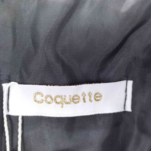 COQUETTE ファーノースリーブジャケット レディース FREE