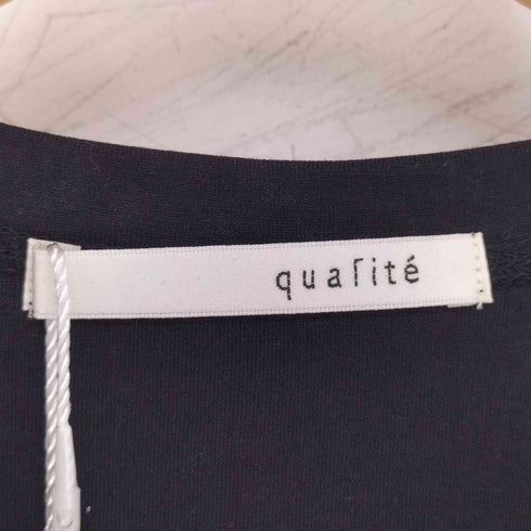 カリテ qualite アシメコットンカットソー レディース FREE