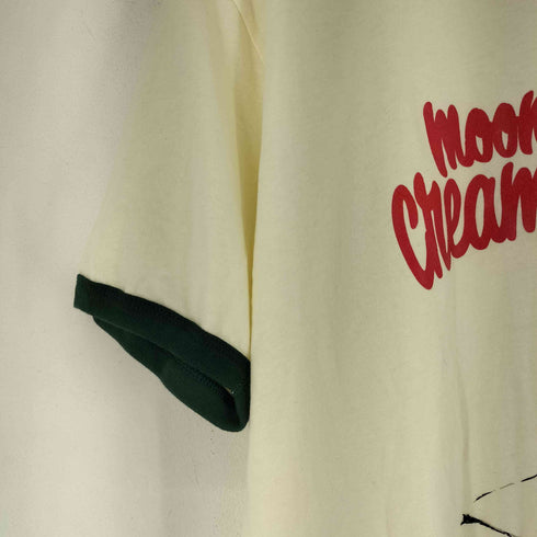 MOONEYES フロントプリント S/S リンガーTシャツ メンズ