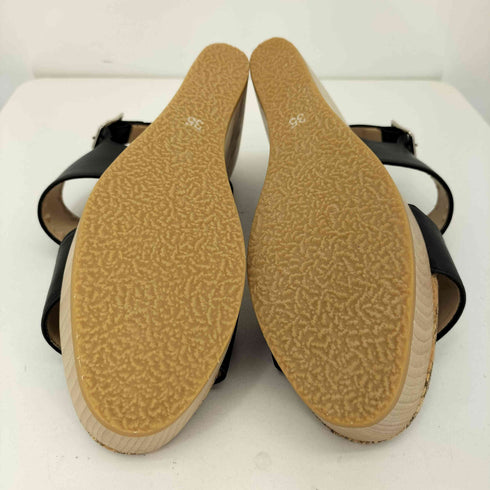 SYDNEY BROWN Platform Sandal Black レディース EUR:35