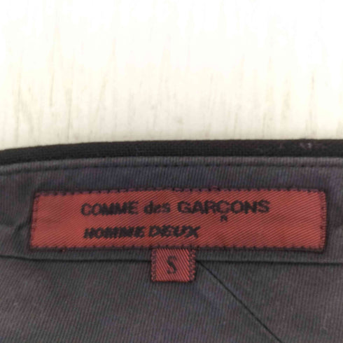 コムデギャルソンオムドゥ COMME des GARCONS HOMME DEUX 04AW ウールスラックス メンズ JPN:S