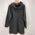 ザラ ZARA SNAP HOODED COAT スナップボタン フード コート レディース import:L